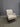 46477 Striped Button-Tufted Armchair
