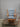 01190 Vintage Wooden Rocking Chair with Cushions