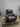 08062 Luxurious Brown Leather Recliner