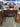 17001 Vintage Wooden Console Table with Drawers