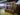82372-ND Vintage Wooden China Cabinet with Glass Doors