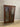 47842 Vintage Glass Door Tall Cabinet