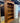 40171 Vintage Oak Wood Bookshelf