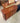 13027 Vintage Wooden Dresser with Brass Handles