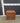 83330 Mid-Century Modern Wooden Rolling File Cabinet