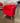 70871 Modern Red Armchair with Cushion