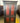 32514 Vintage Tall Pulaski Cabinet with Red Accents