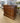 84417 Vintage Wooden Cabinet with Brass Handles