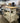 78408 Compact Wooden Kitchen Cart with Shelves