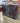 33266 Vintage Dark Wood TV Console Cabinet