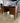 12170 Vintage Mid-Century Modern Wooden Desk
