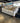 03004 Grey Upholstered Sofa with Decorative Pillows