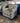 21696 Retro Patterned Armchair with Cushion