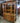 37576 Vintage Wooden China Cabinet with Display Shelves