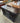 33266 Vintage Dark Wood TV Console Cabinet