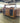 79685 Rustic Wooden Buffet Cabinet with Glass Doors