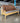 45996 Convertible Wood Frame Futon Sofa with Cushions