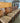 69397 Set of Six Wooden Bar Stools with Cushioned Seats
