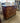 70575 Vintage Wooden Dresser with White Knobs
