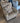 13004 Retro Patterned Upholstered Armchair with Cushion