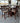 71889 Round Wooden Dining Set with High Chairs