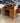 41474 Vintage Oak Roll-Top Desk