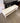 70802 White Minimalist Bench with Storage Shelf