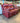 13036 Red Leather Reclining Loveseat - 30 Day Guarantee !