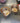 17281 Vintage Wooden Barrel Back Chairs with Woven Seats