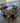 56203 Wooden High Dining Table Set with Black Leather Chairs