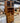 53023 Oak Finish Display Cabinet with Glass Doors and Drawers