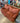 55552 Rust Velvet Loveseat Sofa