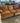 Made in USA Orange Sleeper Sofa