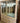 74346 Large Wooden Display Cabinet with Glass Doors