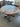 32012 Vintage Round Wooden Dining Table with Claw Feet