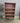 48130 Wooden Bookshelf with Rustic Finish