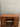 62331 Vintage Wooden Desk with Brass Handles