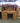 57474 Vintage Oak Roll-Top Desk