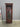 15587 Vintage Wooden Corner Cabinet with Glass Door