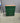 36281 Vintage Green Wooden Chest of Drawers