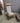 39791 Vintage Wooden Rocking Chair with Cushions