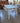 87585 Modern White Dining Table Set with Four Chairs