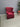 16587 Vintage Burgundy Wingback Armchair