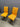 75845 Set of 2 Modern Orange Chairs