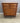 83860 Vintage Wooden Dresser with Brass Handles