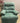 04244 Green Fabric Recliner Chair