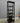 58139 Black Wooden Ladder Shelf