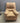 17648 Beige Microfiber Recliner Chair