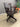 40024 Vintage Wooden Office Chair with Casters