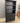 19079 Black Wooden Bookshelf with Cabinet